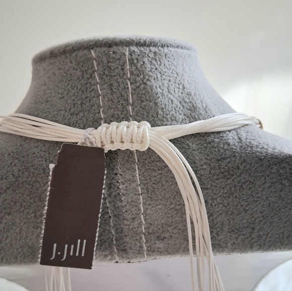 NWT J.Jill Necklace Pierced Earrings Bracelet Set - Picture 10 of 14